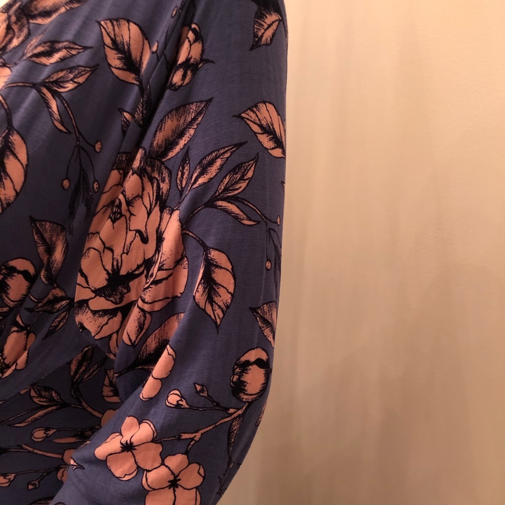 Motherhood Maternity Long Sleeve Floral Maxi Dress - Picture 4 of 5